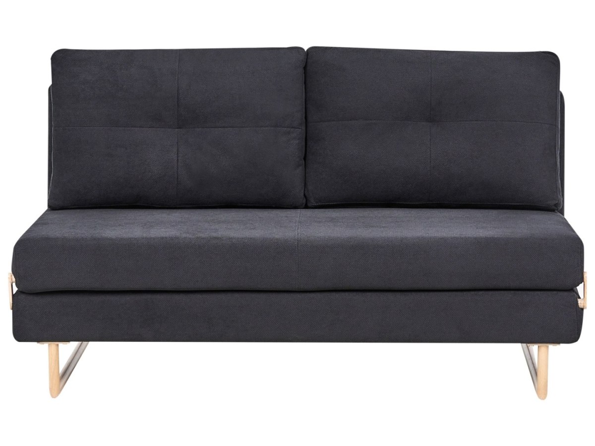 Sofa rozkładana dla 3 osób JERSLEV Czarny