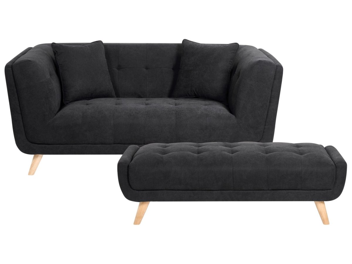 Sofa dla 2 osób HABO Czarny