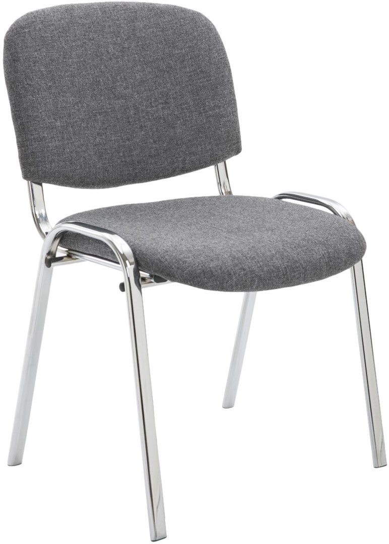 Krzesło konferencyjne Ken szare z materiału