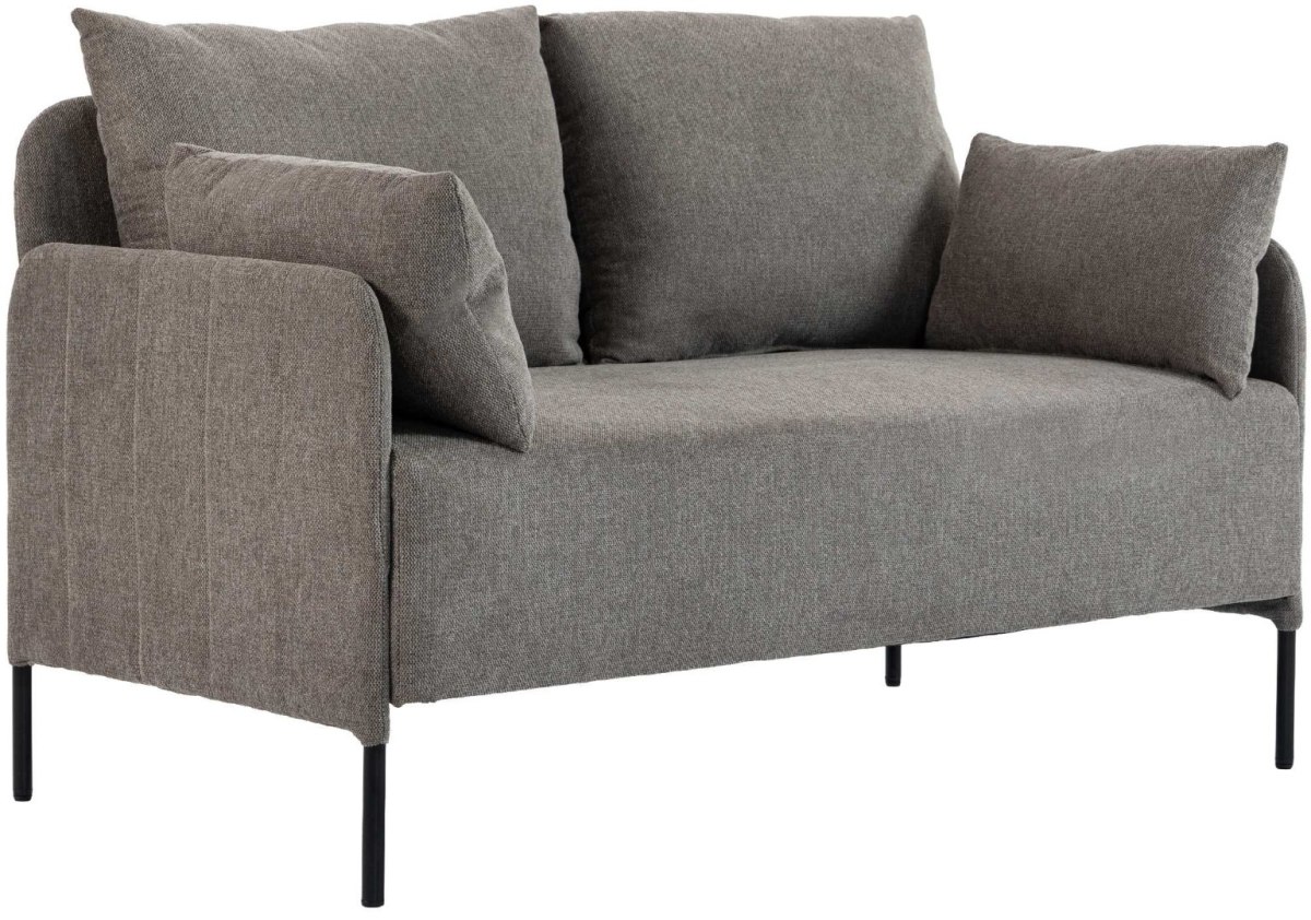 Sofa dwuosobowe Ziden taupe z wysoką nośnością
