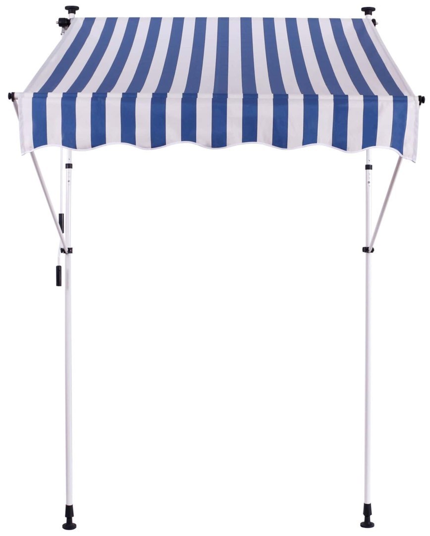 Markiza zacieniająca Westerly 350x120 cm biała/niebieska