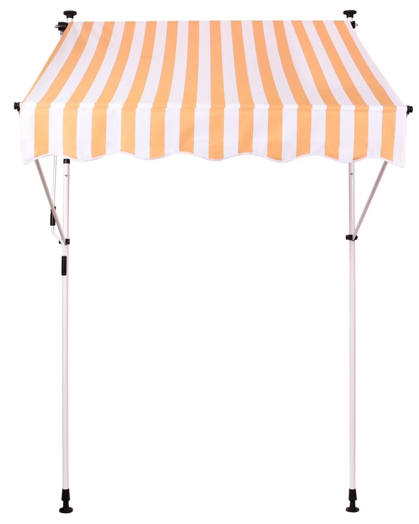 Markiza zaciemniająca Westerly 350x120 cm biała/żółta