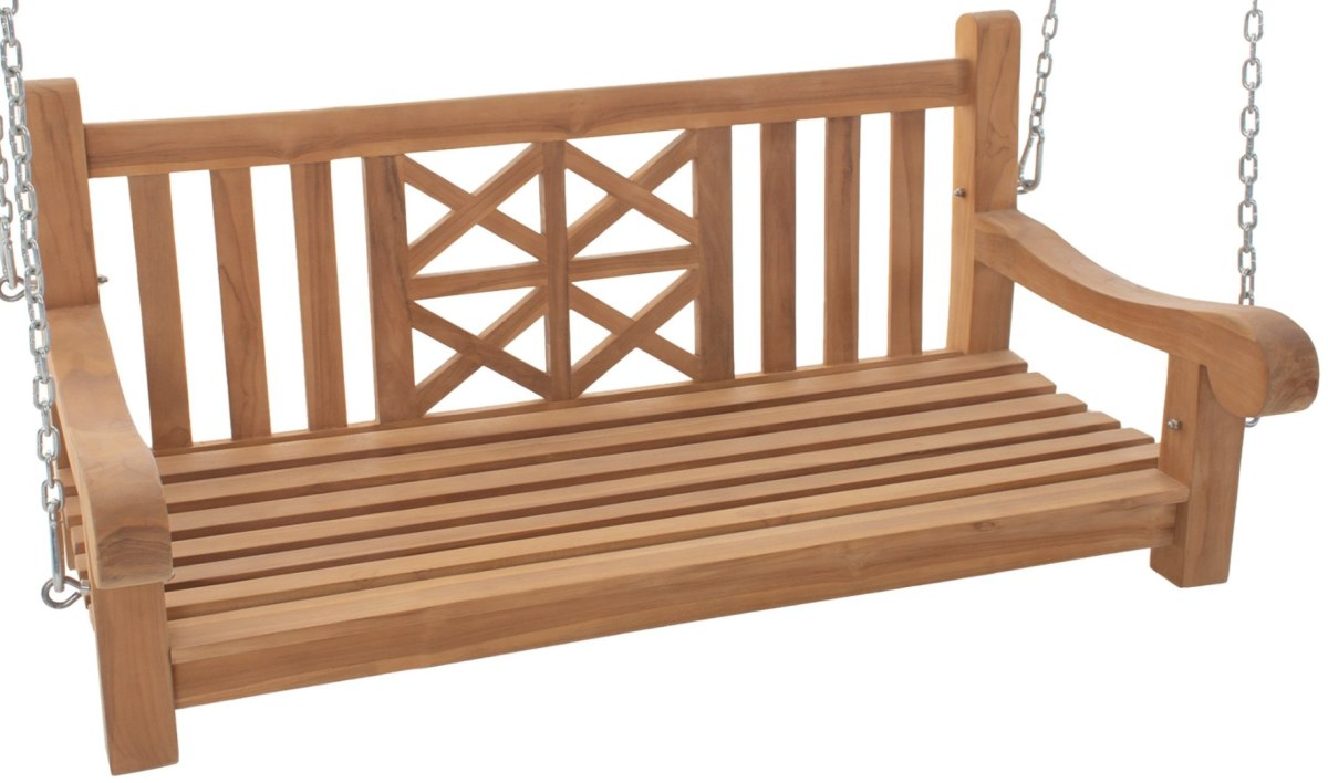 Huśtawka ogrodowa Farm 120 cm teak