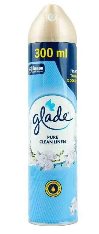 Glade Odświeżacz Powietrza Pure Clean Linen Czysta Świeżość 300ml..