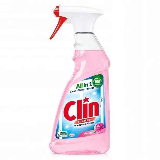 Clin Płyn Do Szyb 500ml Kwiat Peonii..