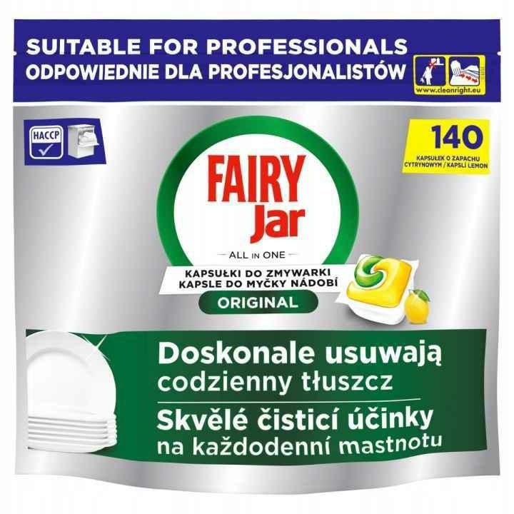 Fairy Kapsułki AIO Original Cytryna 140szt..