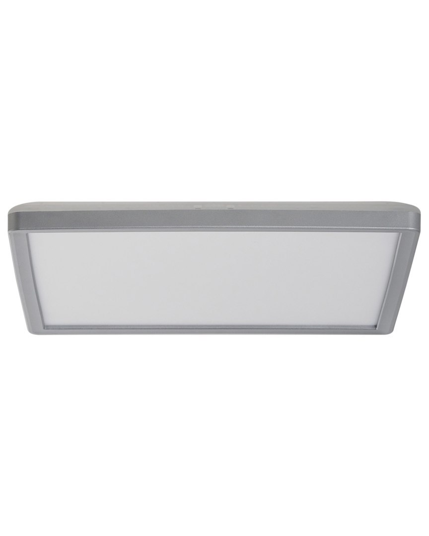 Lampa sufitowa LED TIVORA Z pilotem Ze ściemniaczem Srebrny