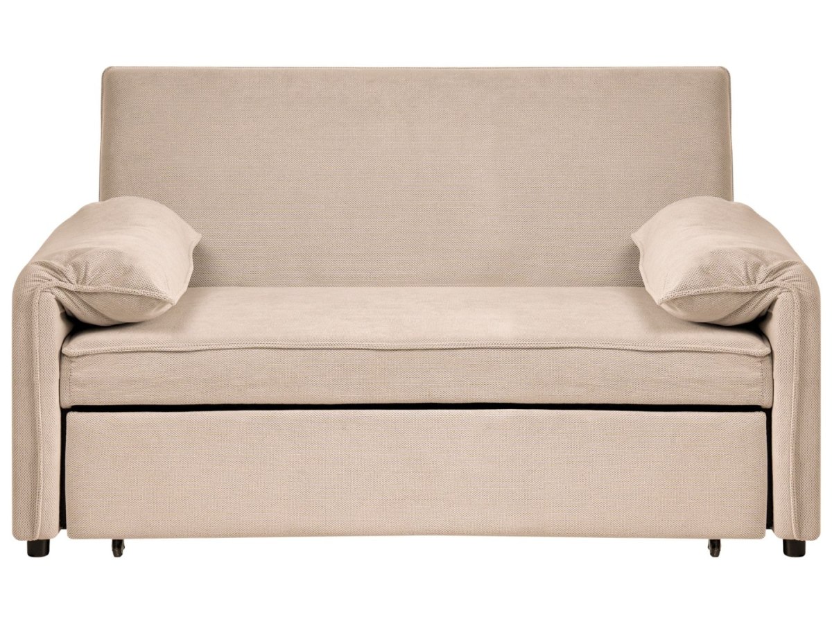 Sofa rozkładana HORMA Jasnobrązowy