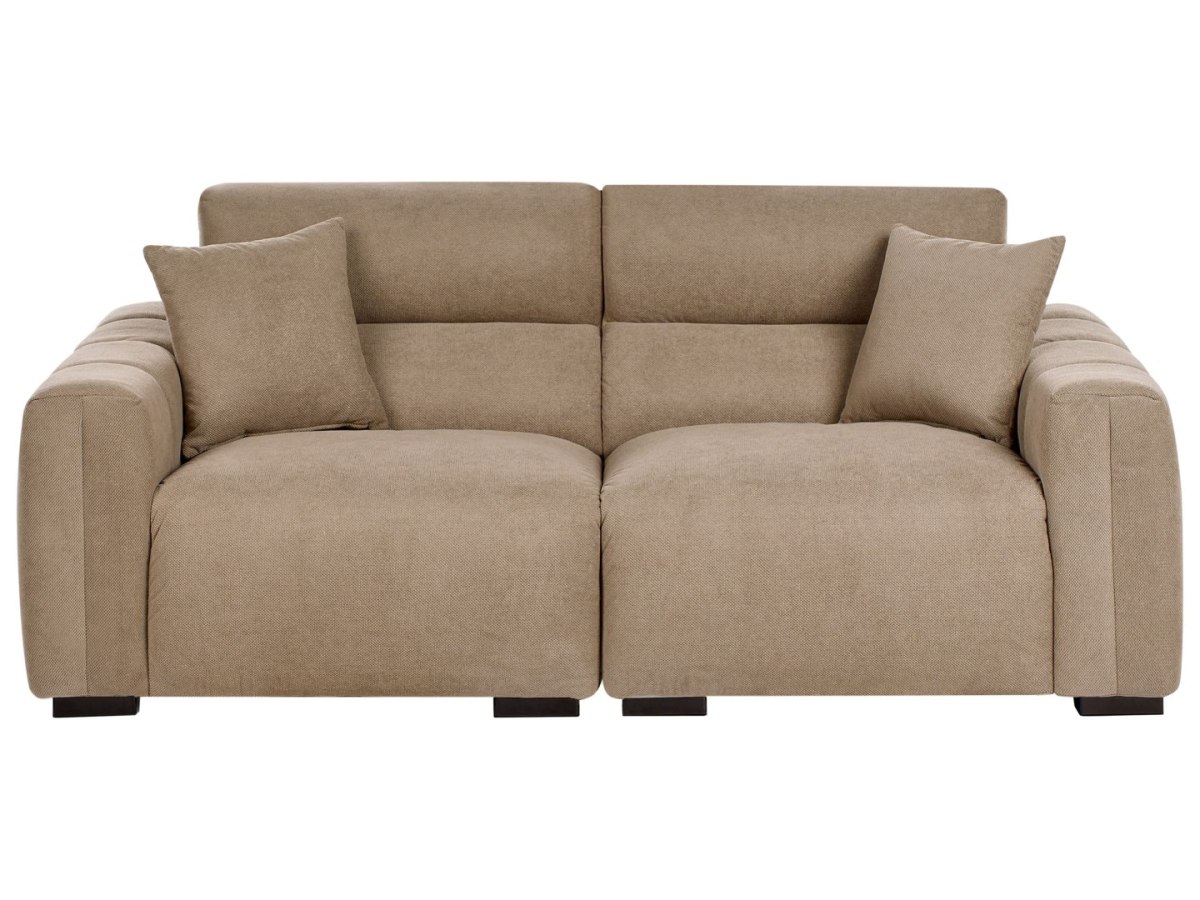 Sofa dla 3 osób FAUSKAN Brązowy