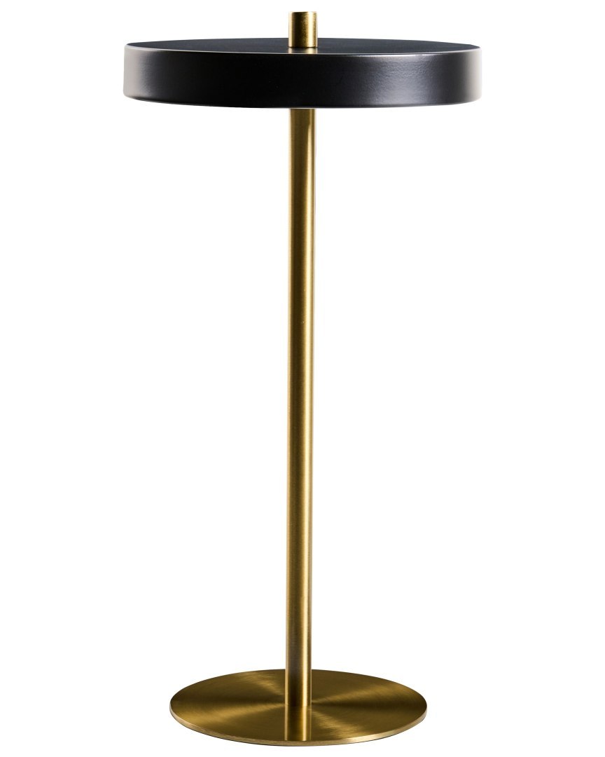 Lampa stołowa LED EVENLODE Ze ściemniaczem Metal Czarny
