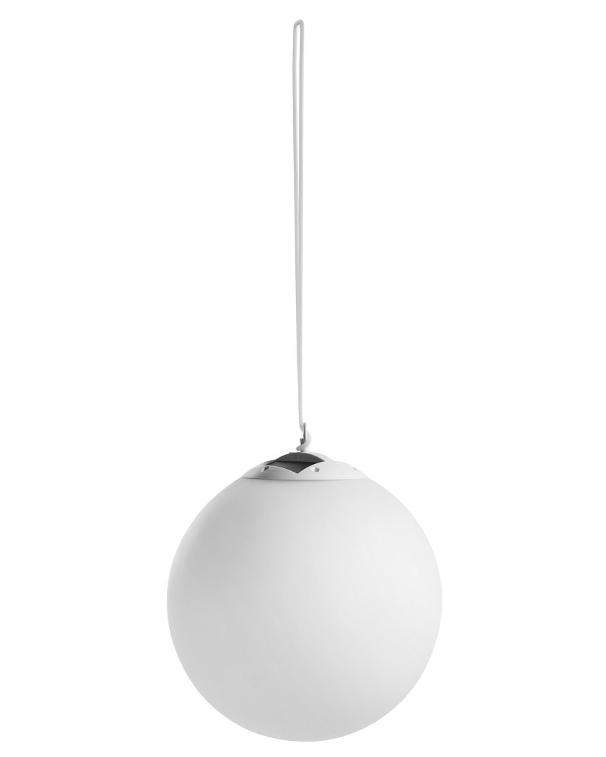 Lampa ogrodowa wisząca solarna LED BOSLEY Biały
