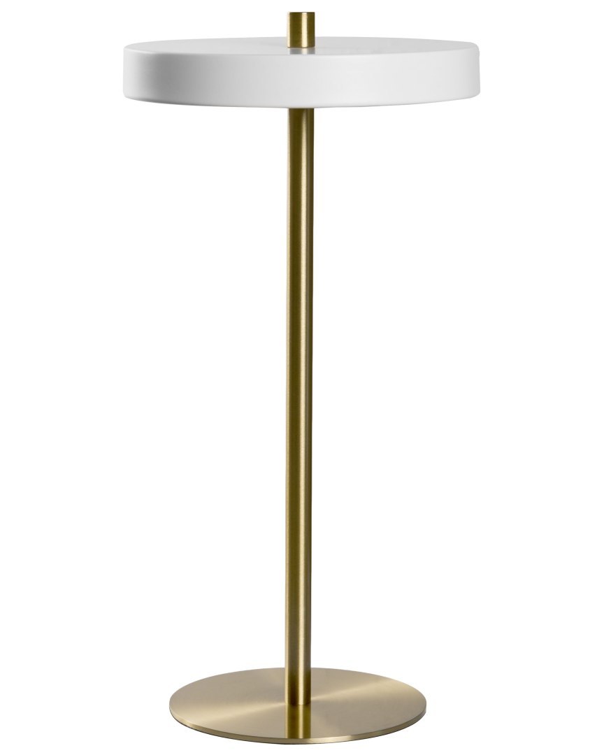 Lampa stołowa LED EVENLODE Ze ściemniaczem Metal Biały
