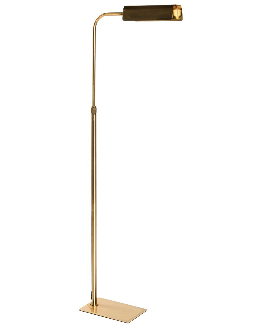 Lampa podłogowa DERWENT Metal Złoty