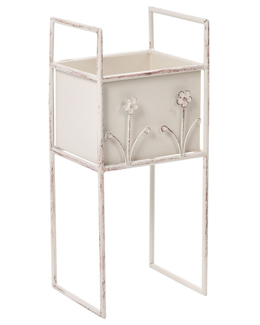 Kwietnik LUPINE 22 cm Metal Beżowy