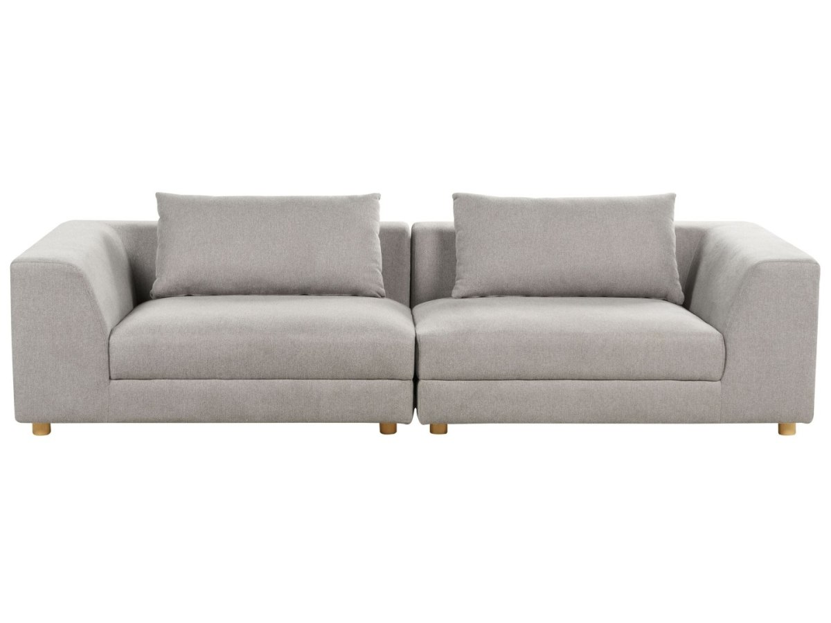 Sofa dla 3 osób LERMON Jasnoszary