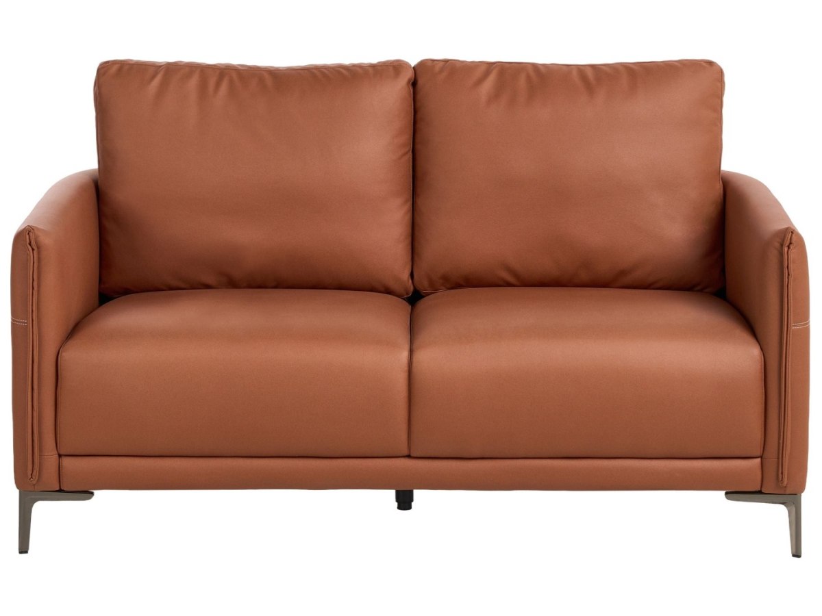 Sofa dla 2 osób CILENS Złoty brąz