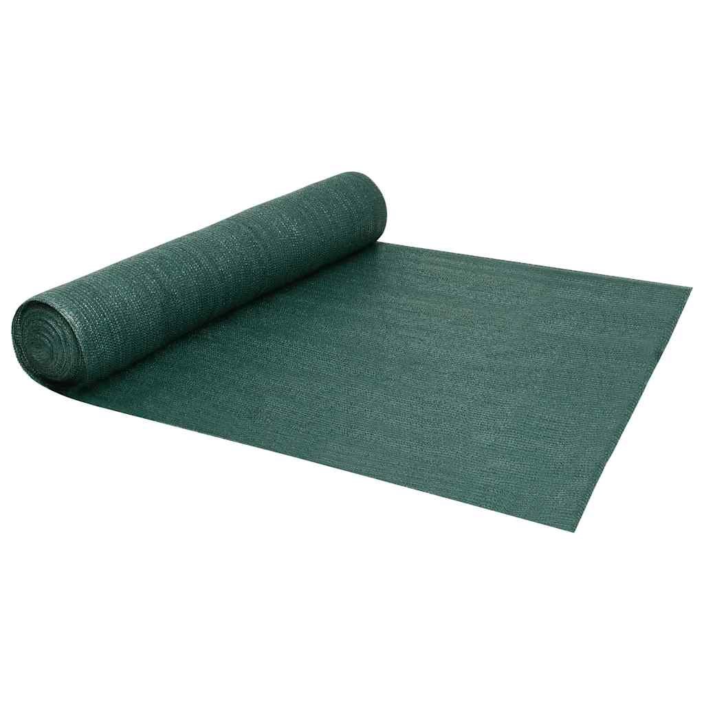 Siatka cieniująca, zielona, 1,2x25 m, HDPE, 150 g/m²