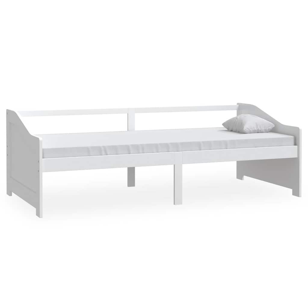 3-osobowa sofa/łóżko, biała, drewno sosnowe, 90 x 200 cm