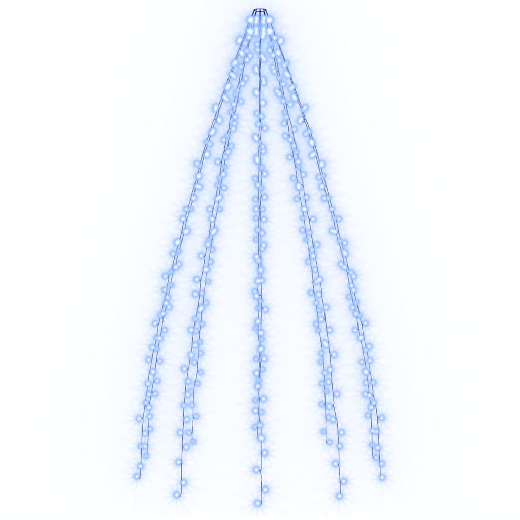Siatka lampek choinkowych, 400 niebieskich diod LED, 400 cm