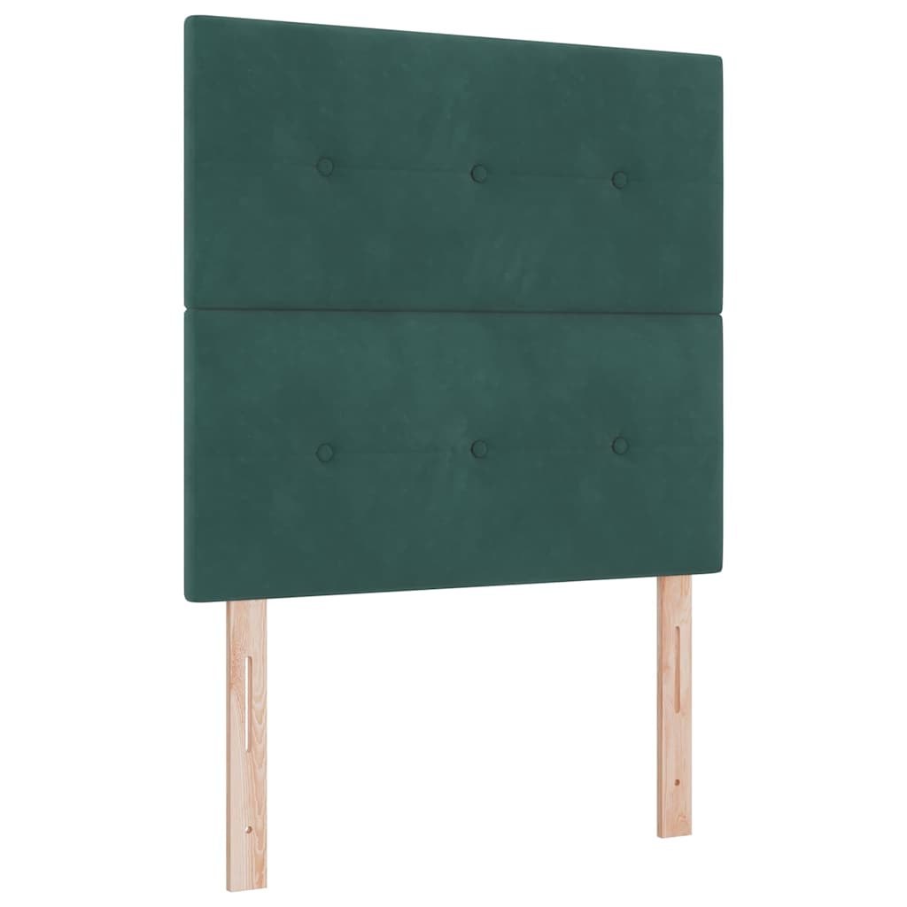Zagłówek Ciemna zieleń 100 cm Aksamit