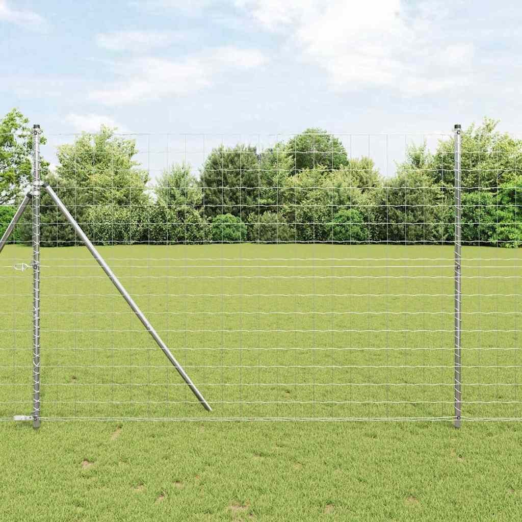Zewnętrzny Euro Fence Ground Fix 10 x 1,5 m Stal ocynkowana