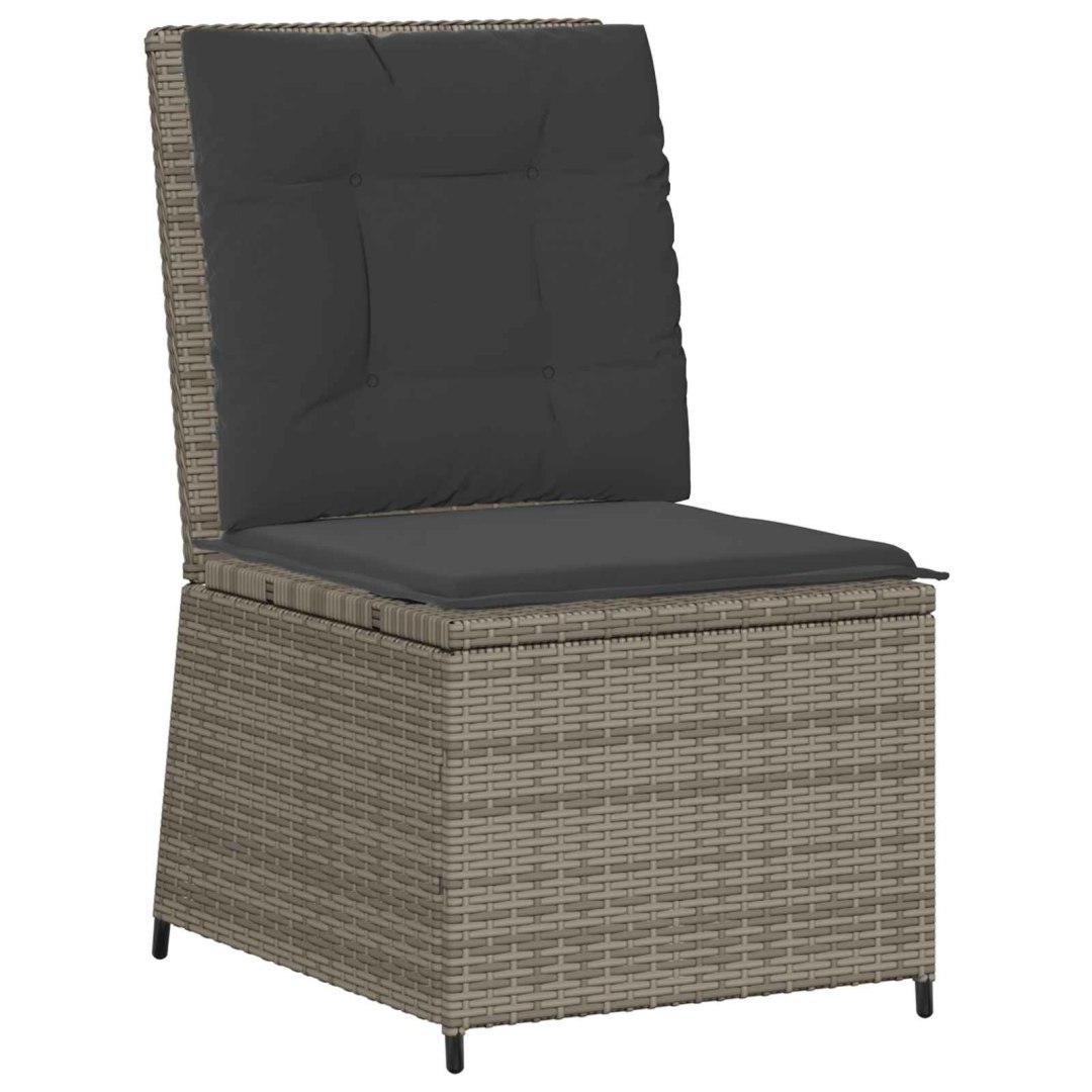 Sofa Ogrodowa Szary polirattan