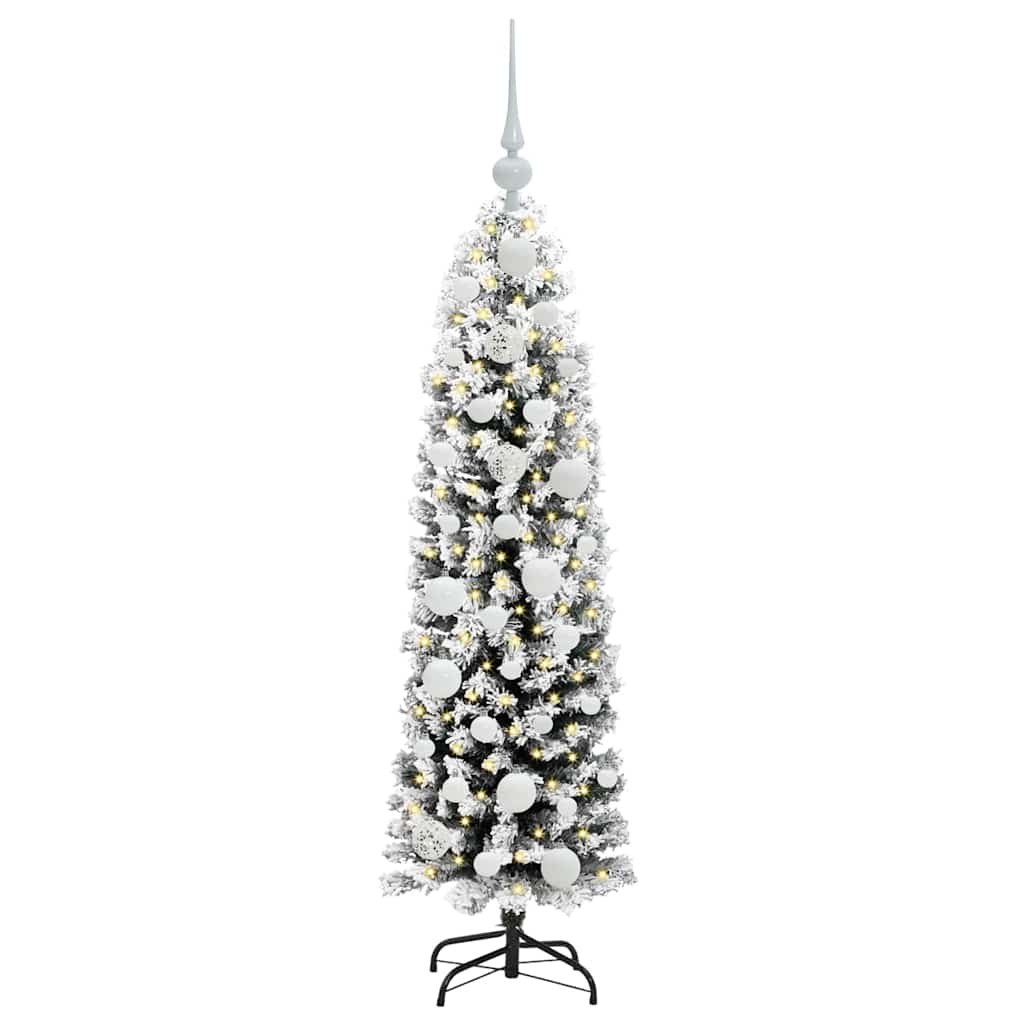 Sztuczna choinka z podstawą Zielony 120 cm PVC, stal i plastik