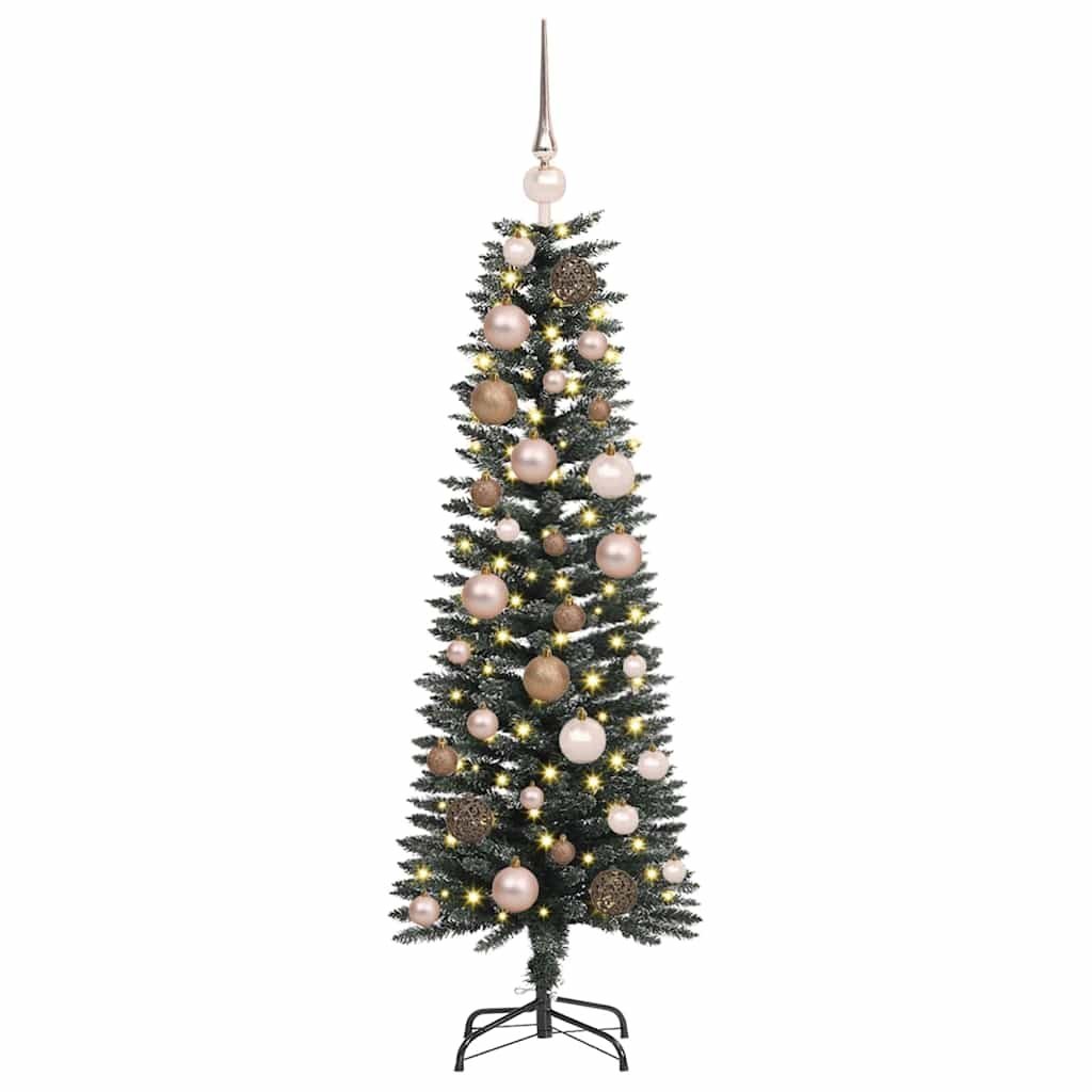 Sztuczna choinka z podstawą Zielony 120 cm PVC, plastik i stal