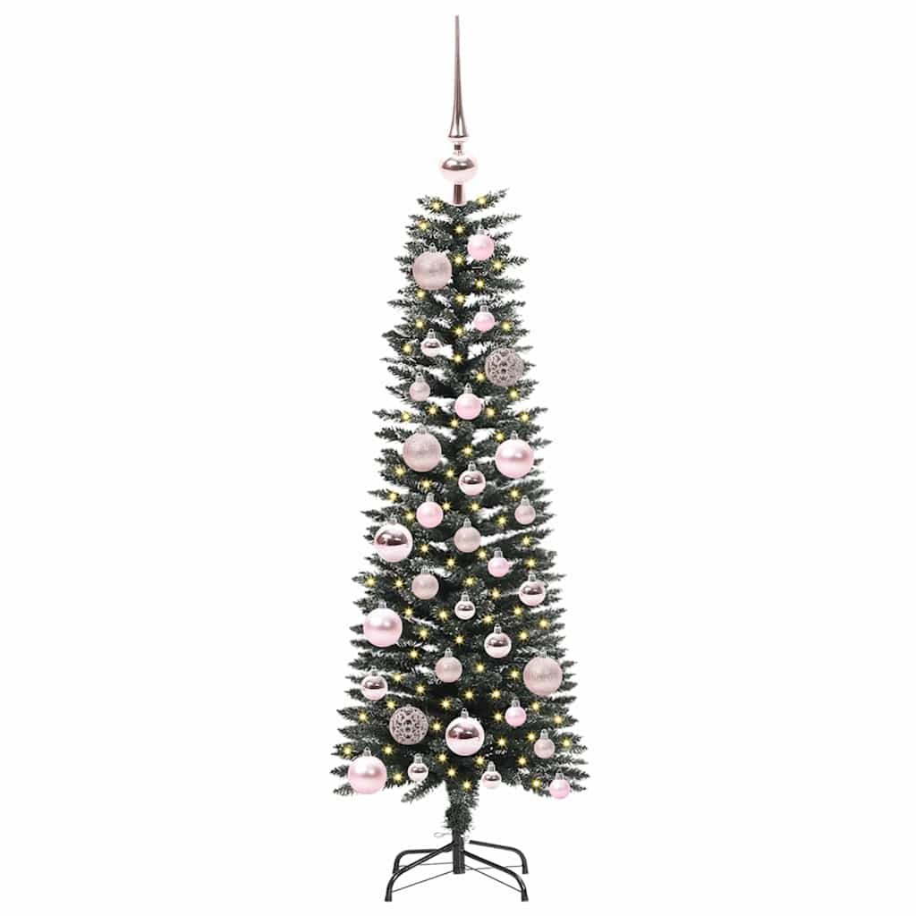 Sztuczna choinka Zielony 120 cm PVC, plastik i stal