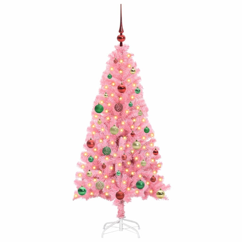 Choinka Różowy 150 cm PVC