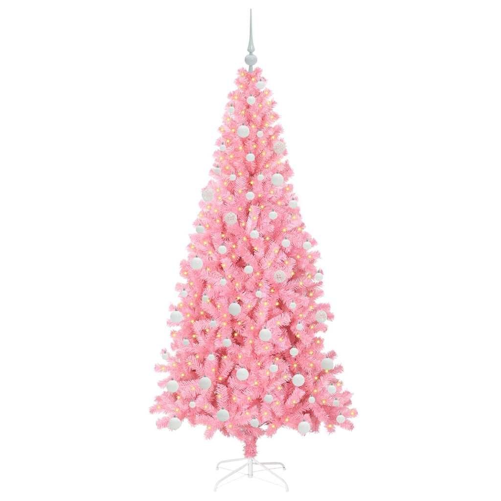 Choinka Różowy 180 cm PVC