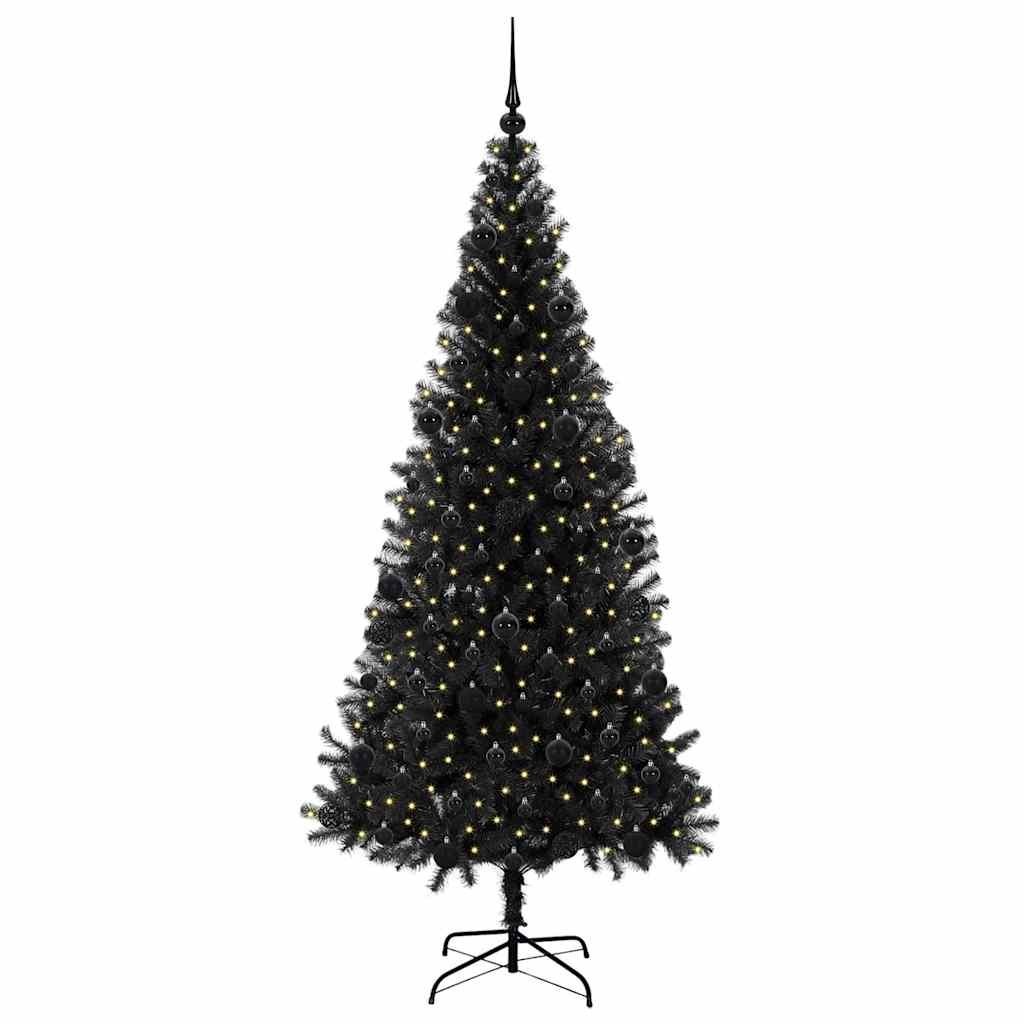 Choinka Czarny 210 cm PVC