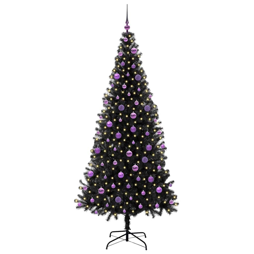 Choinka Czarny 210 cm PVC