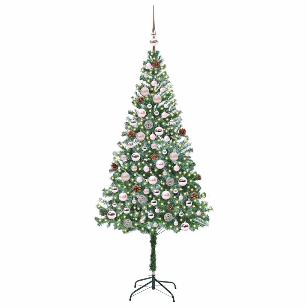Sztuczna choinka Zielony 180 cm PVC i stal