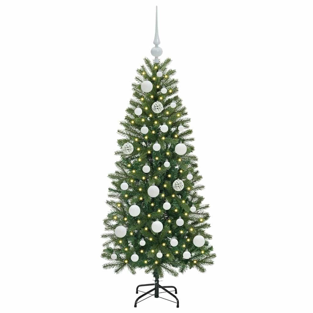 Sztuczna choinka Zielony 120 cm PE i PVC