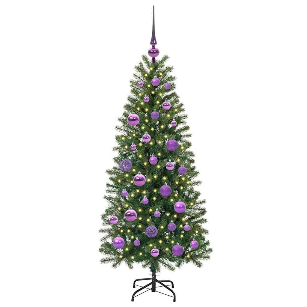 Sztuczna choinka Zielony 120 cm PE i PVC