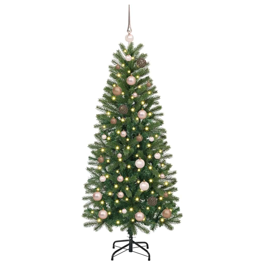 Sztuczna choinka Zielony 150 cm PE i PVC