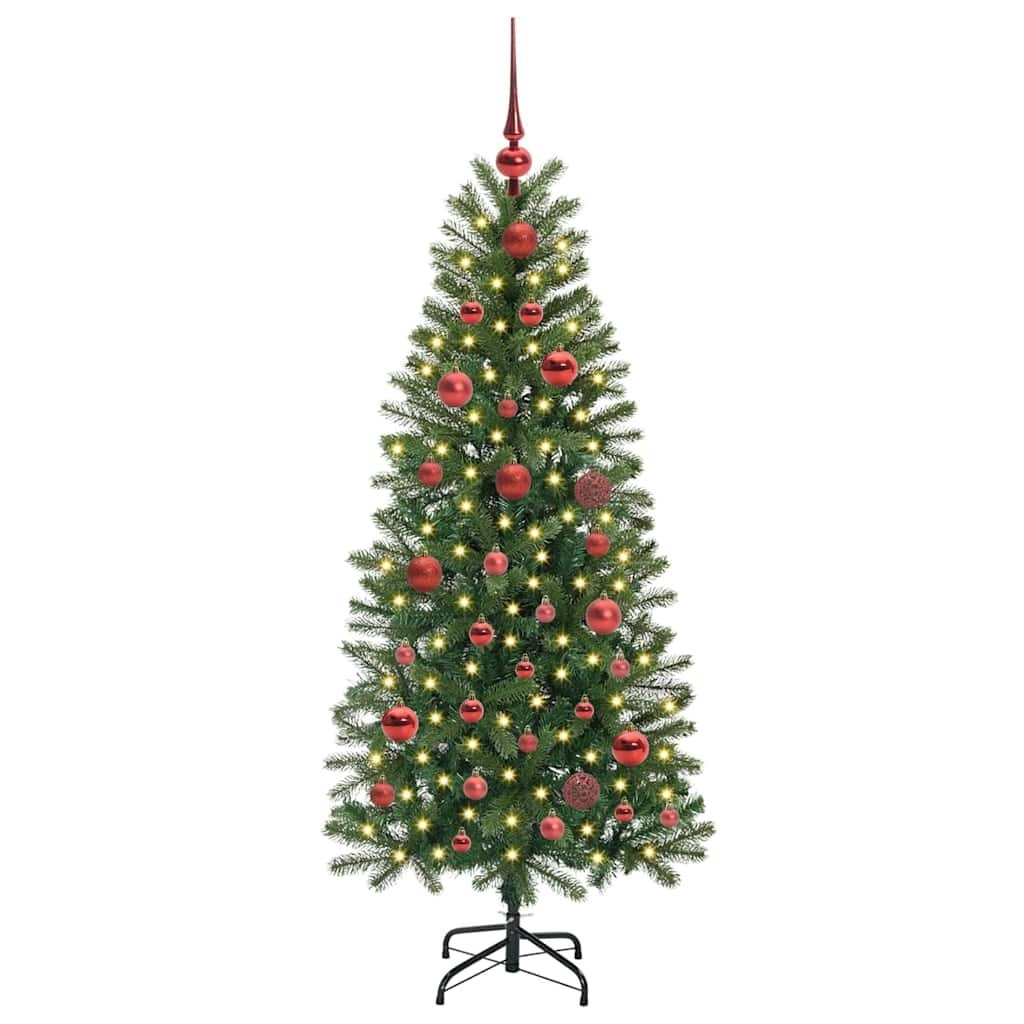 Sztuczna choinka Zielony 150 cm PE i PVC