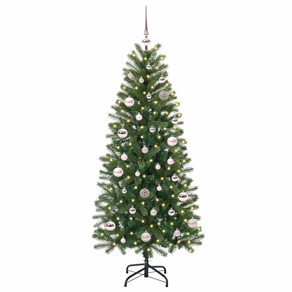Sztuczna choinka Zielony 150 cm PE i PVC