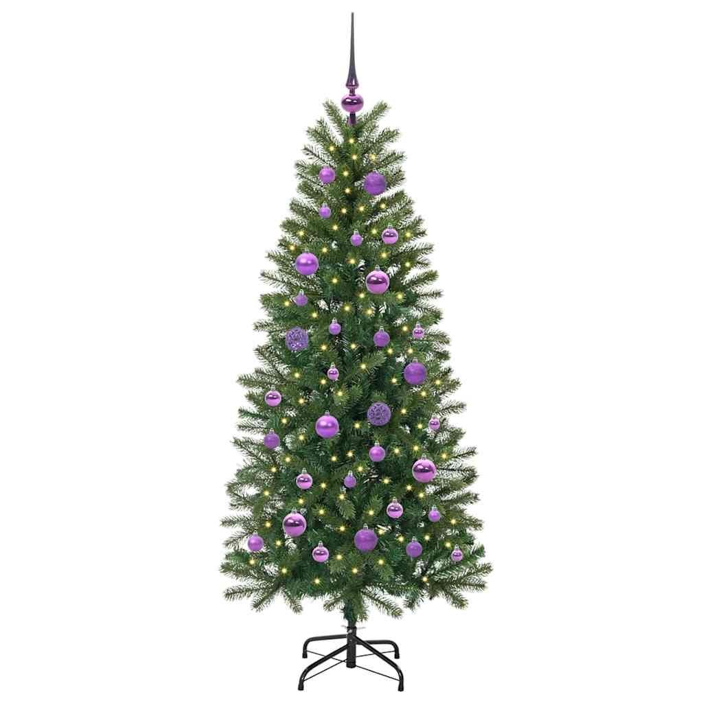 Sztuczna choinka Zielony 150 cm PE i PVC