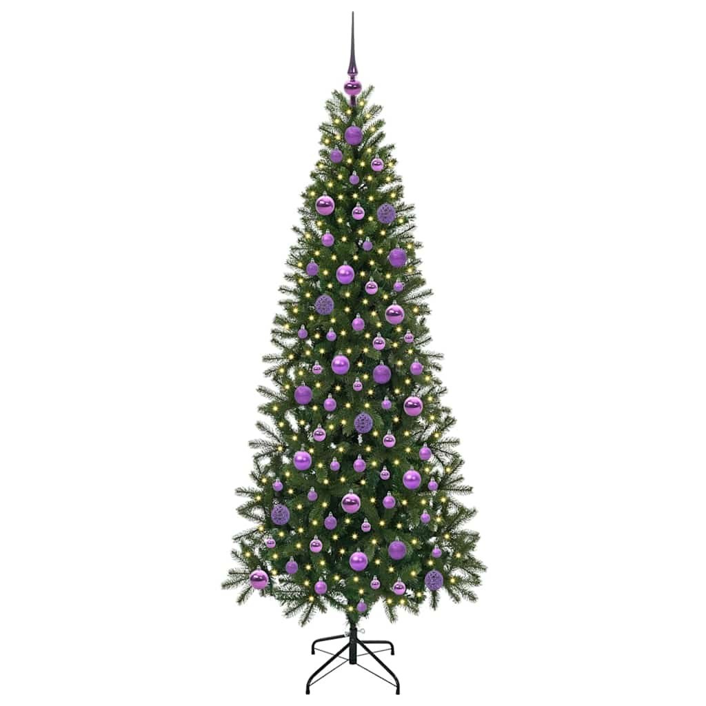 Sztuczna choinka Zielony 180 cm PE i PVC