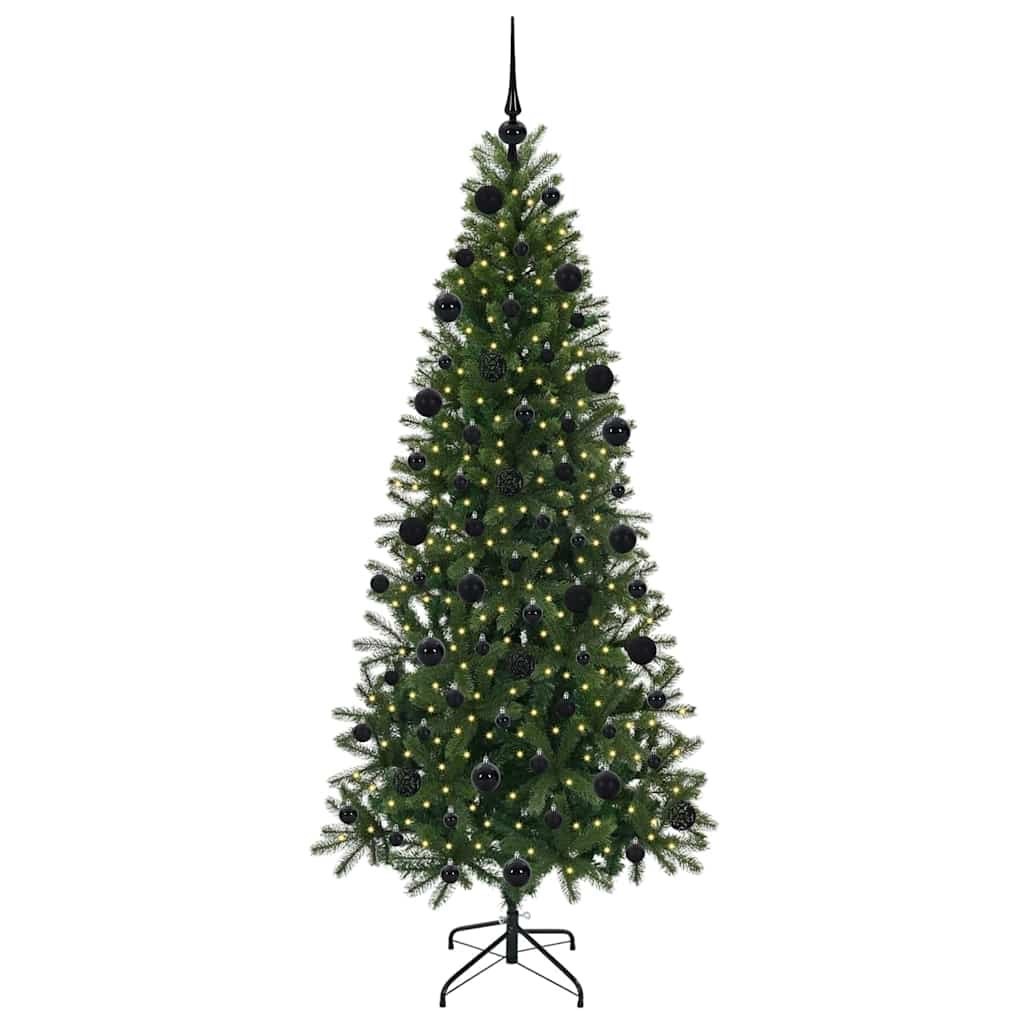 Sztuczna choinka Zielony 210 cm PE i PVC