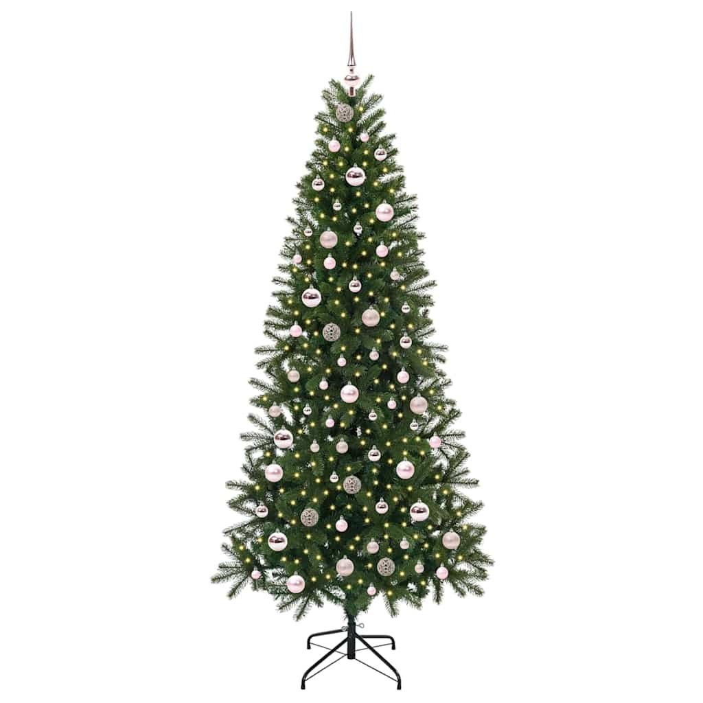 Sztuczna choinka Zielony 210 cm PE i PVC