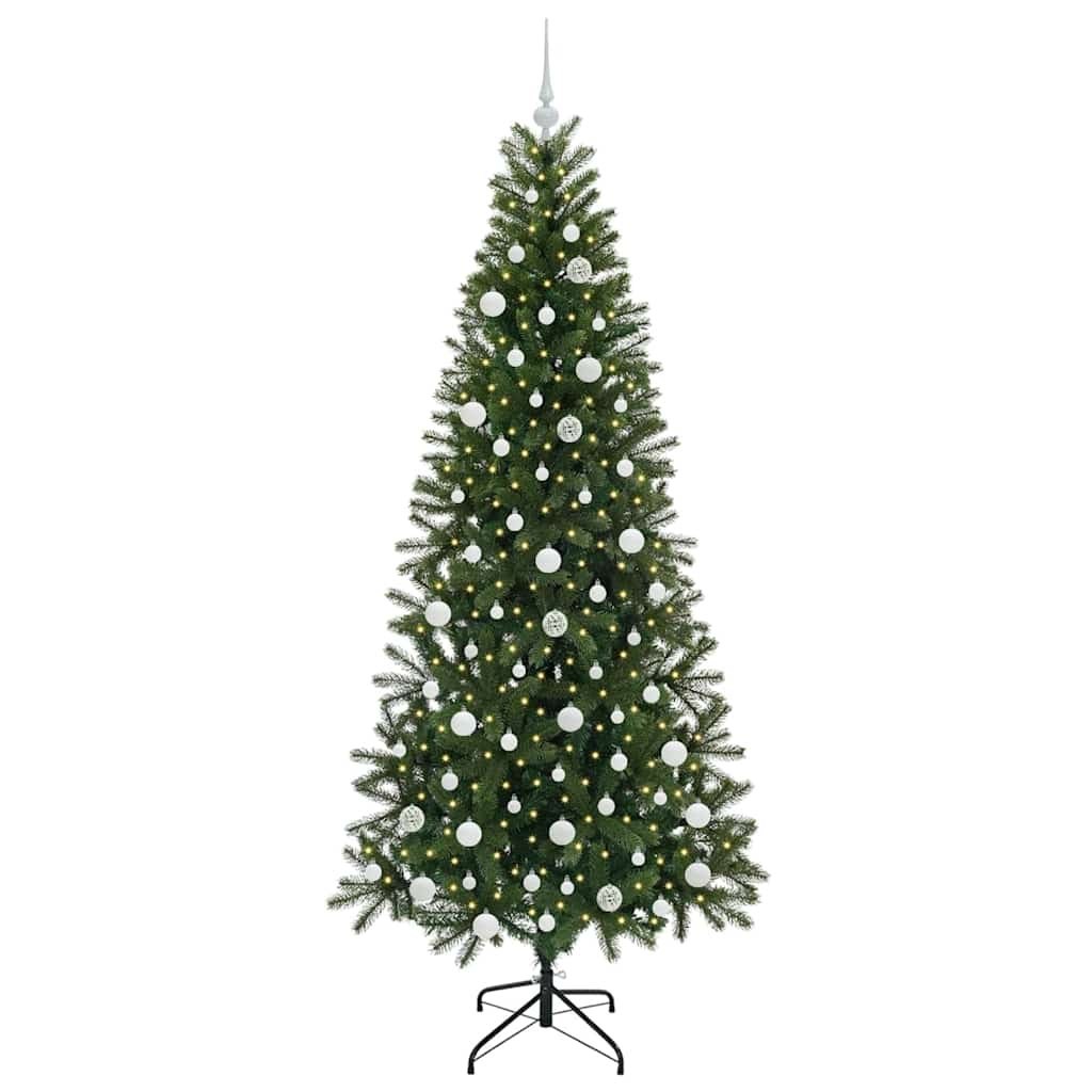 Sztuczna choinka Zielony 210 cm PE i PVC