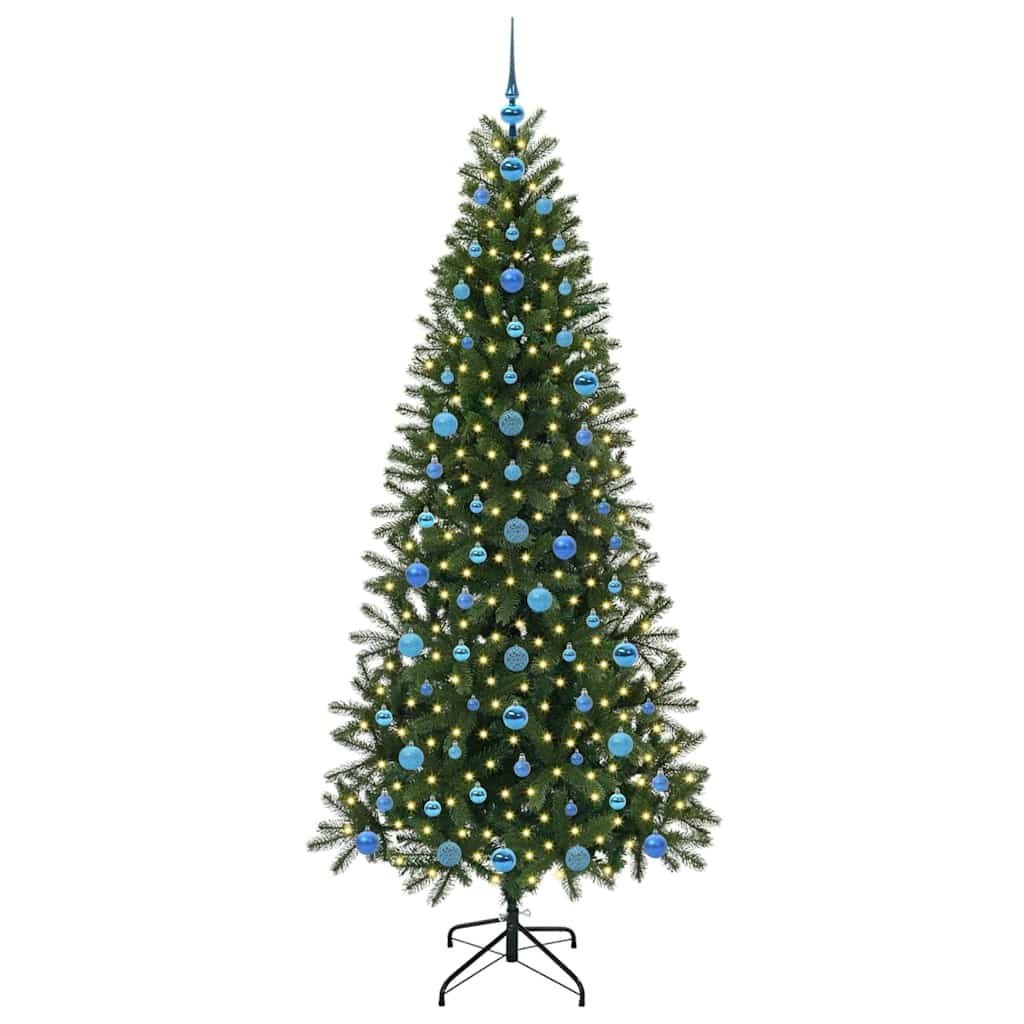 Sztuczna choinka Zielony 210 cm PE i PVC