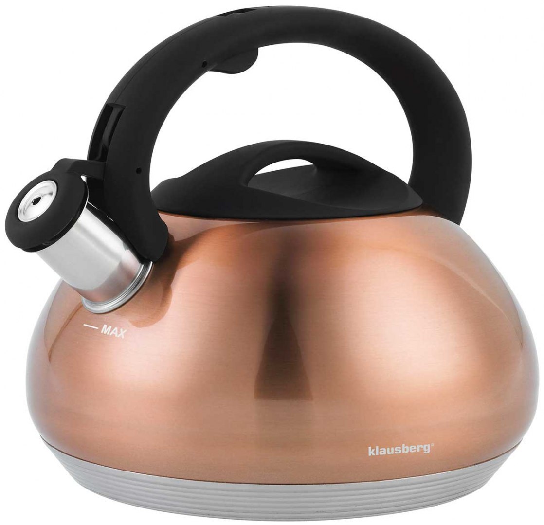 Czajnik Z Gwizdkiem Klausberg 2,7l Kb-7385 Copper Lumarko!