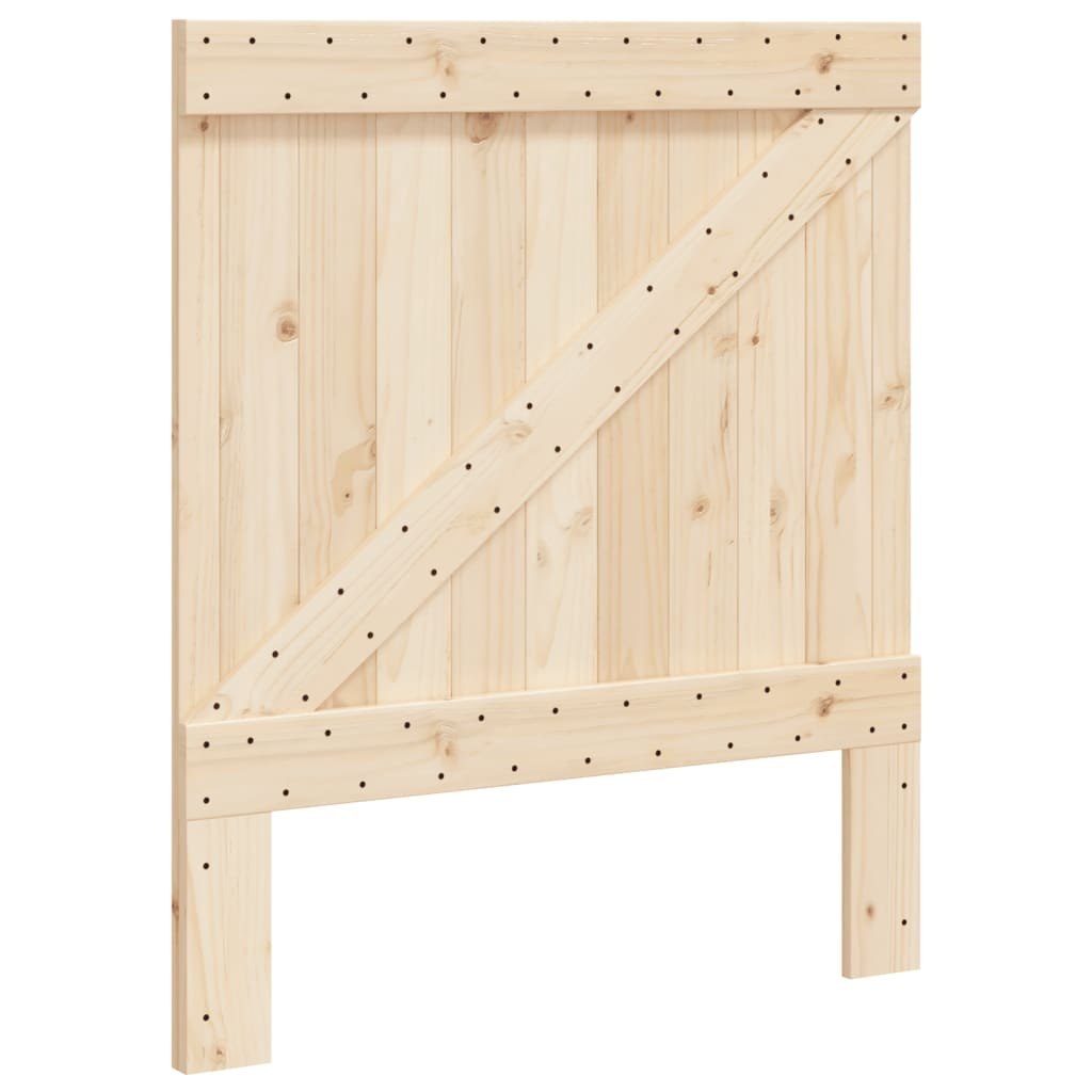 Wezgłowie łóżka, 90x104 cm, lite drewno sosnowe