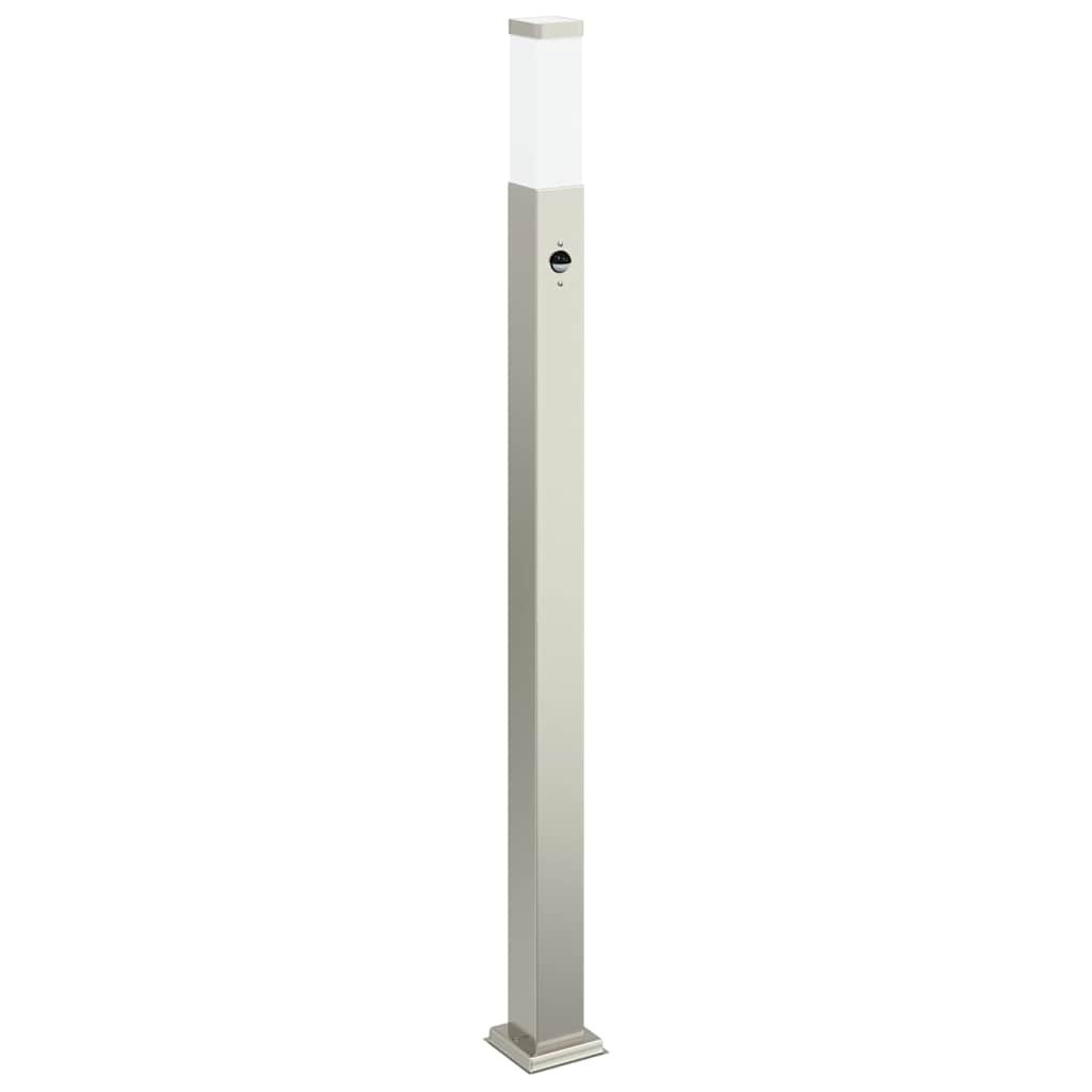 Słupek oświetleniowy z czujnikiem 110 cm, stal nierdzewna IP44