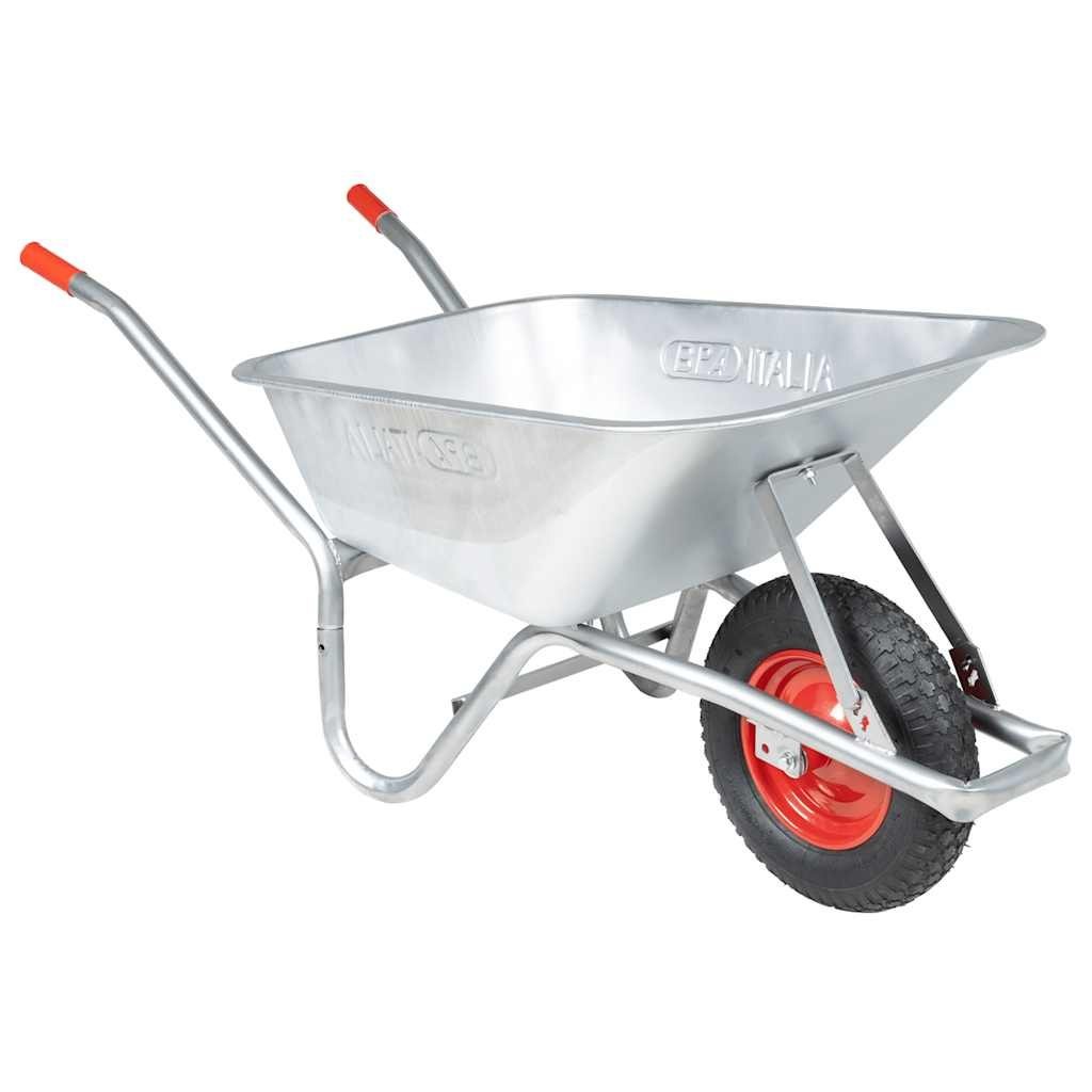 Taczka, 90 L, 150 kg, galwanizowana stal i plastik