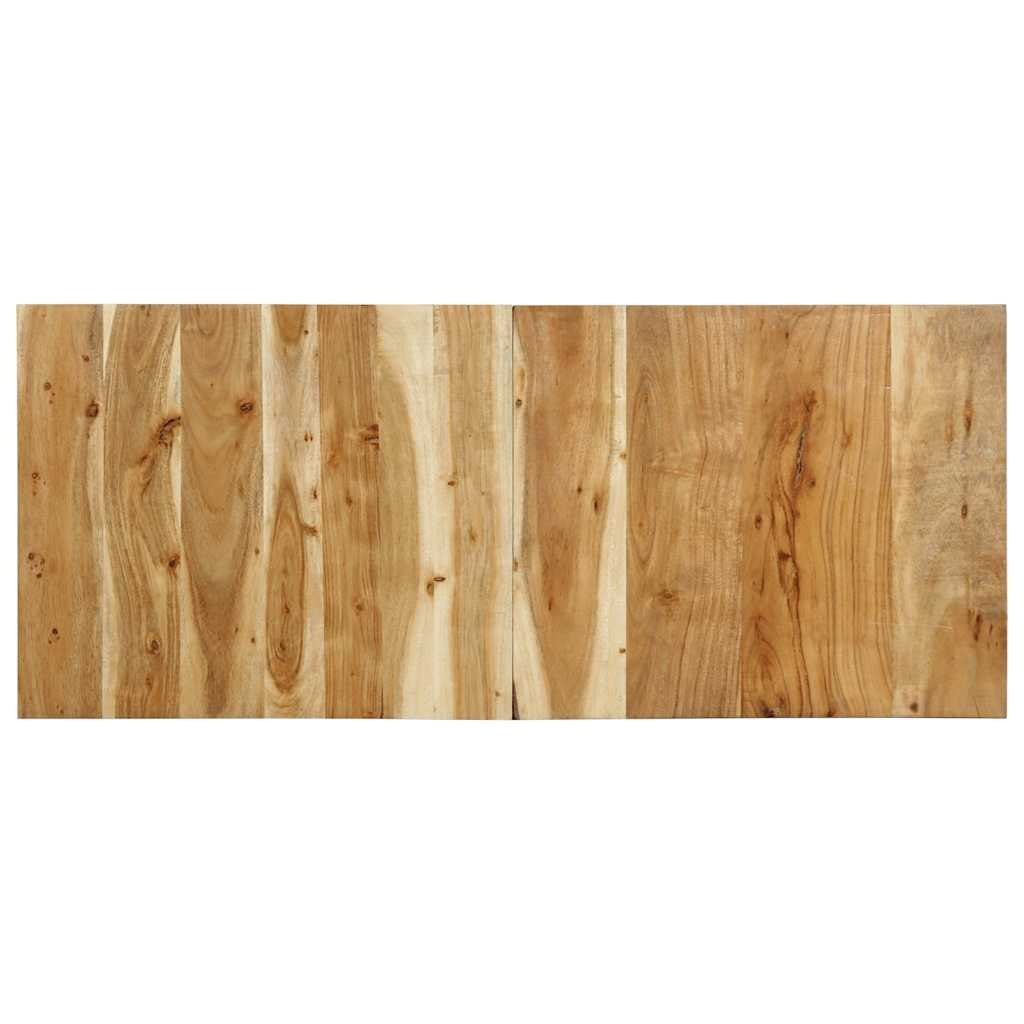 Zagłówek 120 cm lite drewno akacjowe